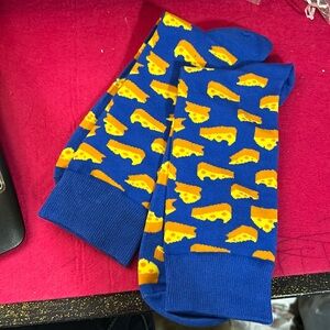 Men’s socks featuring Cheese!